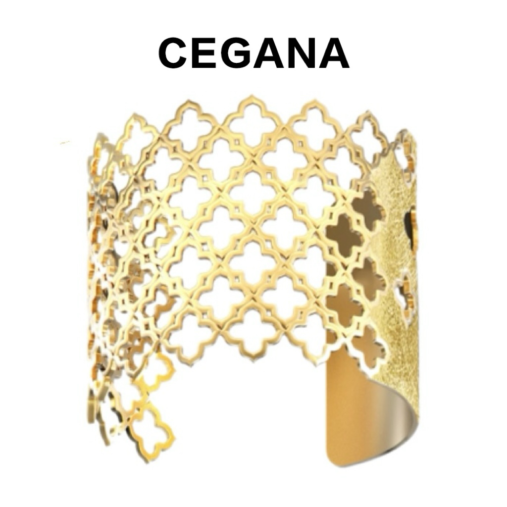 cegana原创nv镀金手镯