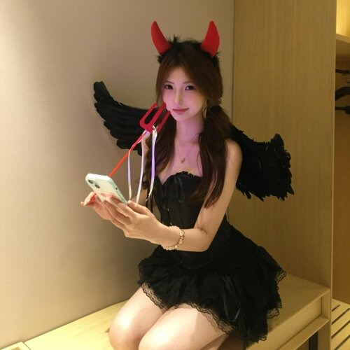 小恶魔翅膀套装！万圣节出片服装