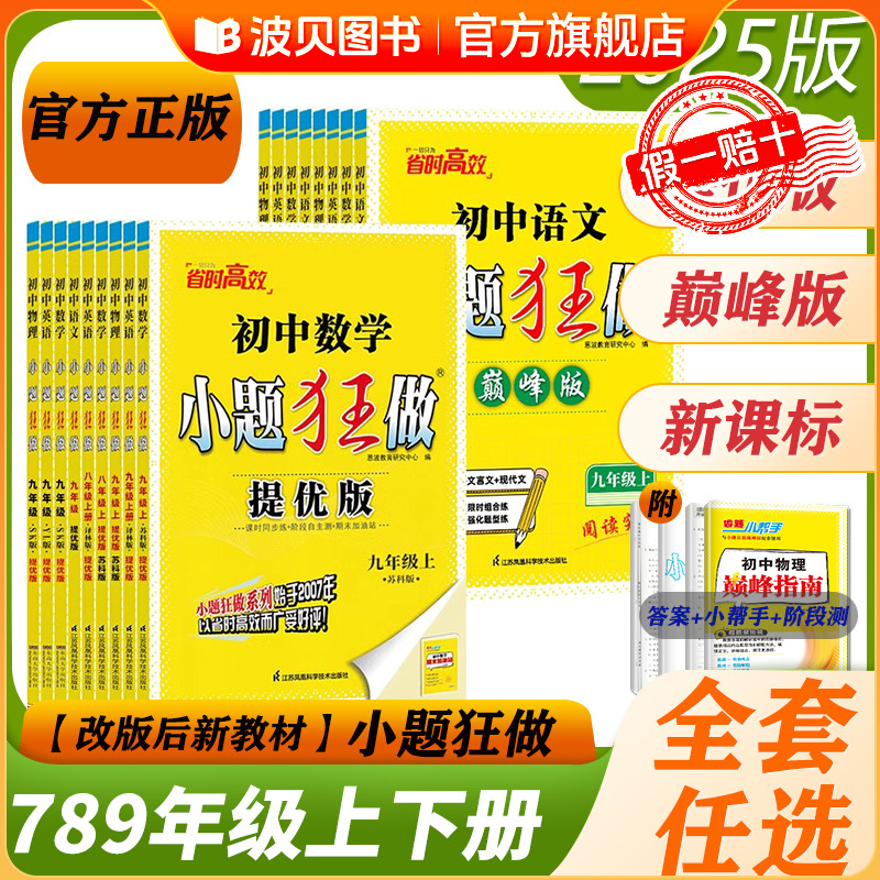 DQ2025秋小题狂做提优版巅