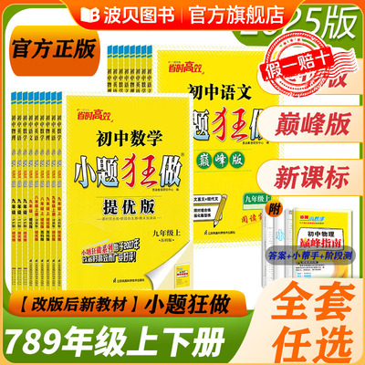 DQ2025秋小题狂做提优版巅