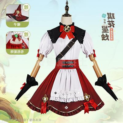 原神cos可莉新皮肤琪花星