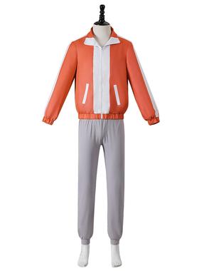 吉吉橙色套装动漫角色演出服超自然武装当哒当胆大党cos服C服工厂