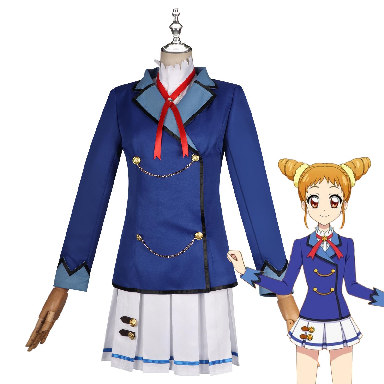 偶像活动星宫莓cos服星光学园 雾矢葵 紫吹兰 北大路樱校服二次元