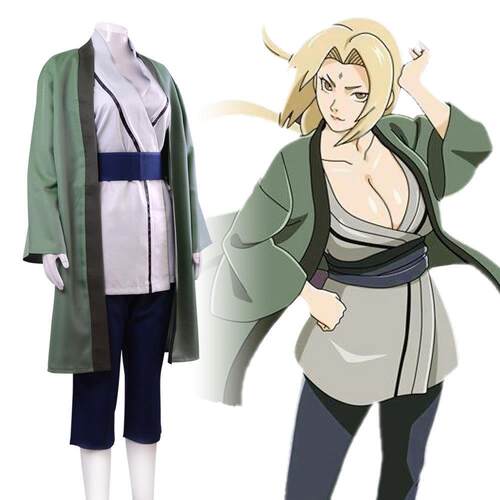 动漫忍者cos服纲手play