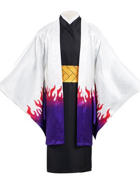 鬼灭之刃cos服 鬼殺隊主公产屋敷耀哉cosplay全套服装男一件代发