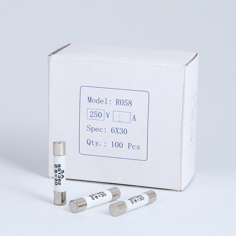 速发陶瓷保险丝管6*0 RO58 R058熔芯0.5A1A2AA4A6A8A10A15A16A20A