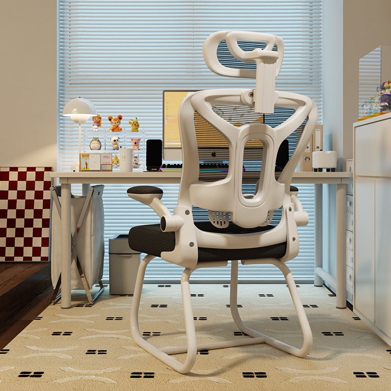 速发电公椅舒适久坐办脑椅家用学生学习椅可升降人工体学书桌椅子