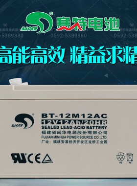 速发赛梯BT-12M12AC(12V12Ah/20)安电防特喷雾器用蓄