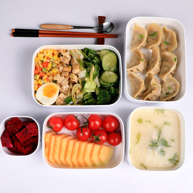 现货速发AKA保鲜盒塑料密封盒冰箱收纳冷藏盒微波炉饭盒便当盒