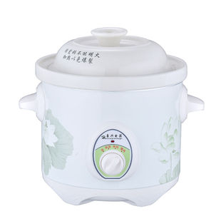 新品 现货速发新品 厂促新电炖锅陶瓷小炖盅全DA自动多功能熬煲汤砂