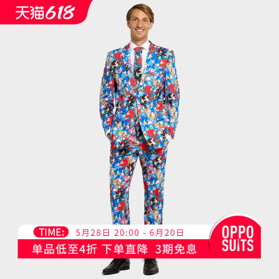 印花西服套装OPPOSUITS