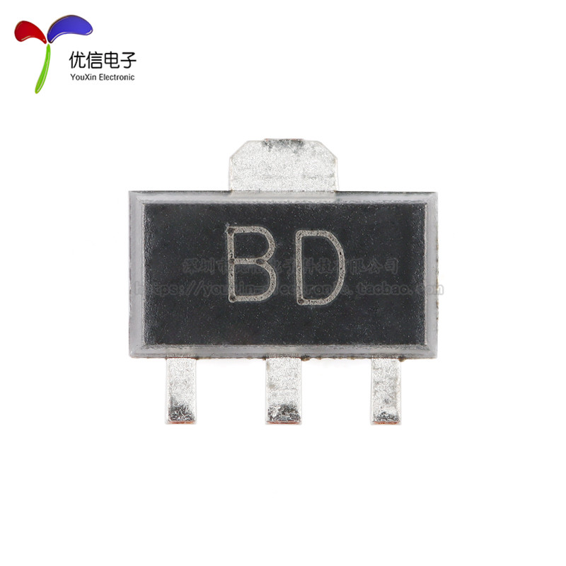 原装正品 BCX54-16 BD SOT-89 45V 1A NPN晶体管三极管(10只)