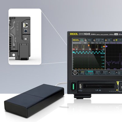 RIGOL普源精电DHO924S手持数字示波器250M带宽4通道12bit便携式
