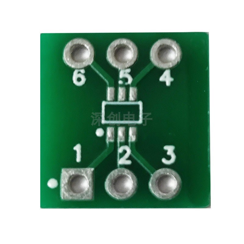 SC70-6 SOT23-6 SOT23-5转接板 贴片转直插 SC70-5封装 LDO芯片