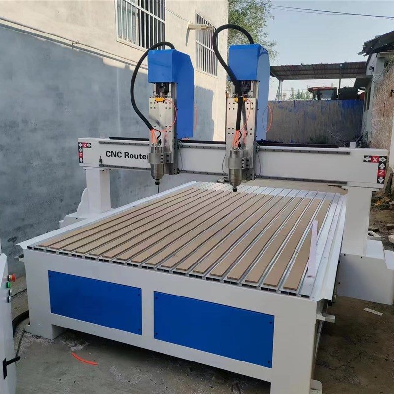 数控雕刻机木工巡j边PVC亚克力石材铝广告浮雕木雕1325泡沫精雕机