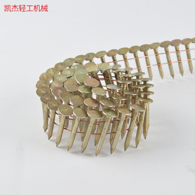 外贸托盘卷钉出口 卷钉机械木托盘家具紧固卷钉家居装修装潢建筑