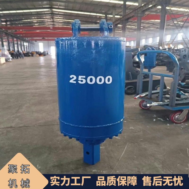 聚拓 挖改螺旋钻机 房屋地基打桩机 光伏工程电线杆打孔机