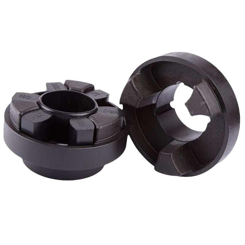 AZEJIA艾泽嘉大扭矩开水泵弹性锁紧锥套梅花连轴器HRC联轴器