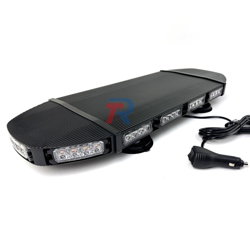 新款56LED工程警示灯 货车汽车爆闪灯 大功率高亮led长排灯车顶灯