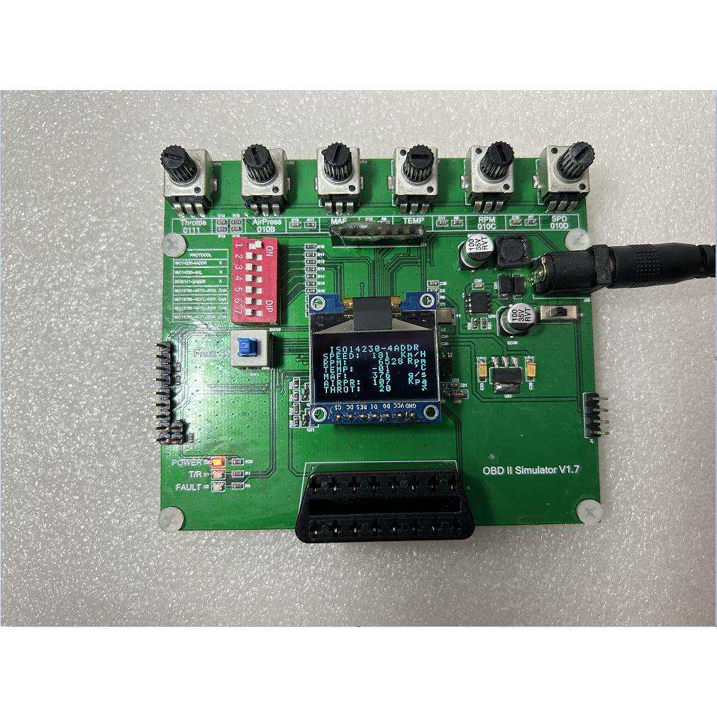 车载OBD模拟器/ECU模拟器/J1939模拟器/ELM327测试开发/车联网
