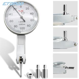 陕西银燕杠杆百分表 千分表杠杆指示表指针表0-0.8mm 防震