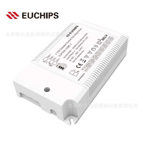 EUCHIPS欧切斯0-10V EUP50A-1HMC-1  800-1400mA恒流调光电源