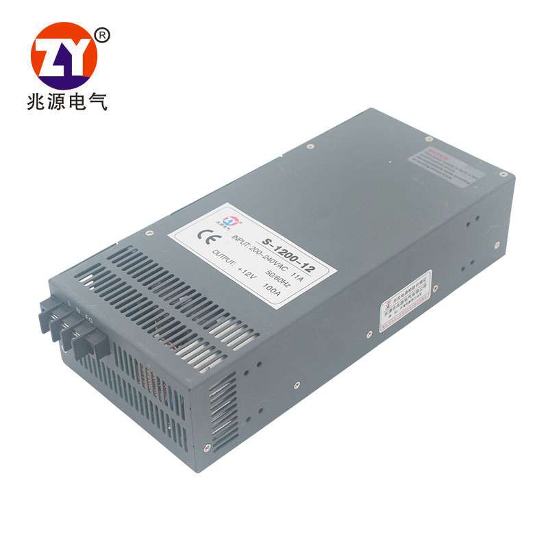 大功率开关电源S/SCN1200W12V100A交流220V转直流12V开关电源