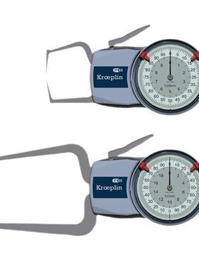 德国kroeplin古沃匹林D450 指针式外径卡规D450S 测量范围0-50mm