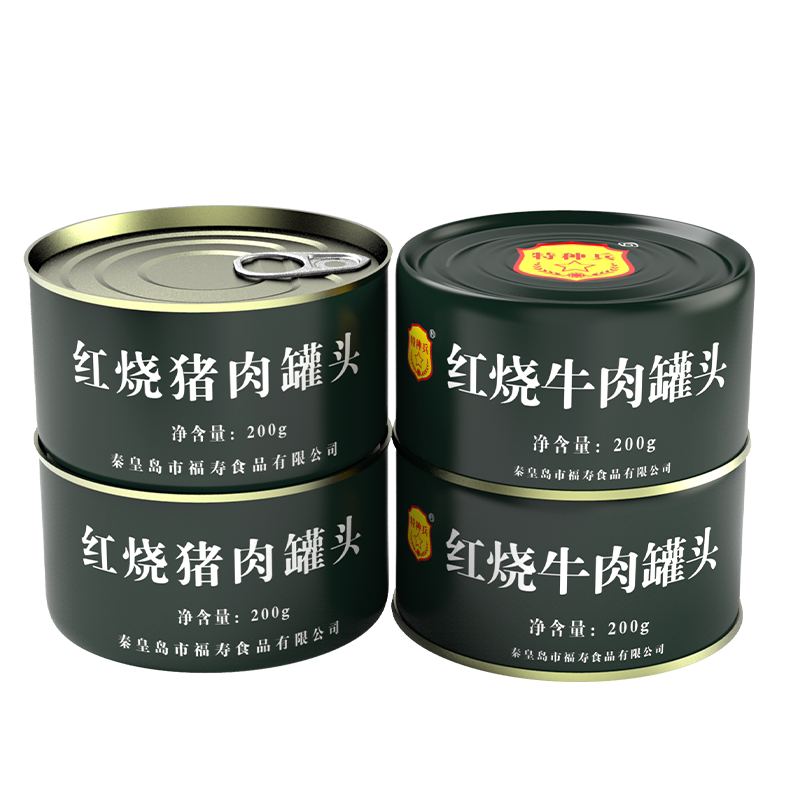 特种兵食品红烧肉罐头