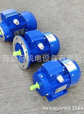 中研紫光电机MS5624三相异步电制动电机 BMA8014刹车电机