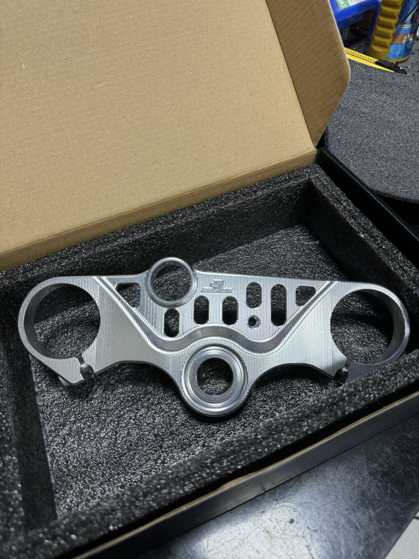 JIESU RACING正品原创适用凯越450RR升高脚踏三星分离把钛尺