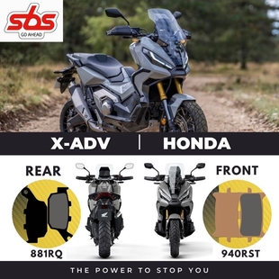 丹麦sbs原装 750 DAV ADV 进口高性能刹车片适用HONDA