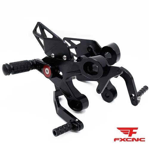 FXCNC升高脚踏后移总成 赛道脚踏适配春风450NK