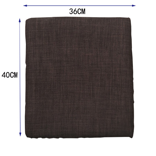 椅子坐垫套布套亚麻o材质椅子套可定制凳子套简约家用弹力椅垫