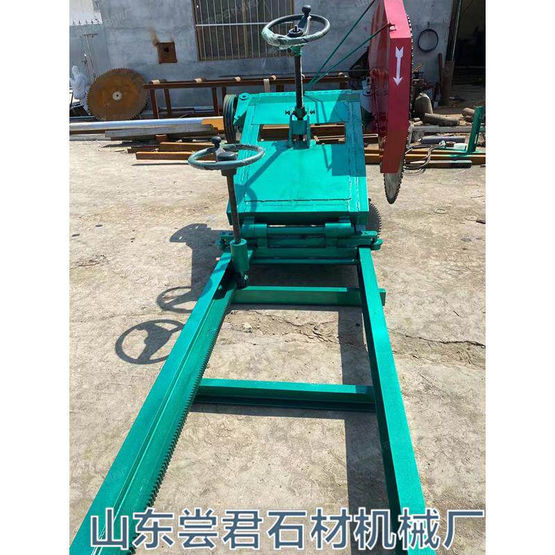 石材开山锯砂岩青石荒料锯石机ks-1200/1800石料开采设备操作简单
