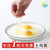 无色素土鸡蛋正宗农家散养虫草无抗鸡蛋乌鸡蛋绿壳蛋宝辅食鲜鸡蛋