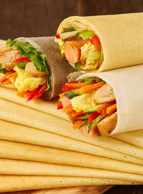 手工煎饼杂粮石磨煎饼山东临沂沂蒙特产高粱玉米黑米小米粗粮煎饼