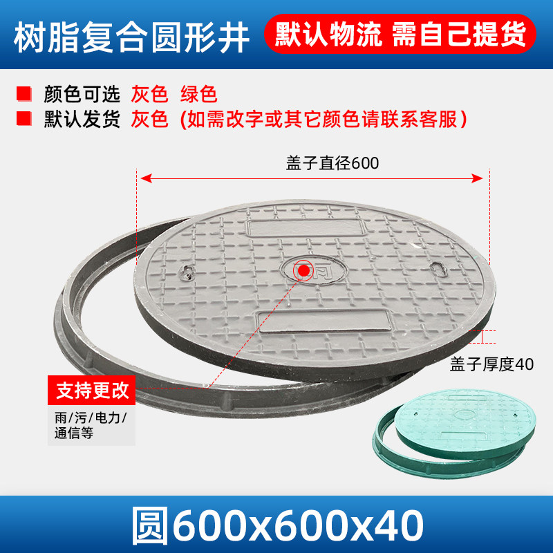 复合树脂井盖方形圆形雨水污水弱电强电阴井盖板下水道塑料窨井盖,包装,五金配件包装,淘宝优惠券,粉丝福利购,淘宝优惠卷