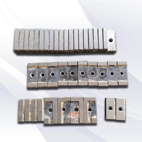 嘉特晨龙锯力煌锯床配件4028导向头合金夹片锯条夹紧块钨钢耐磨片