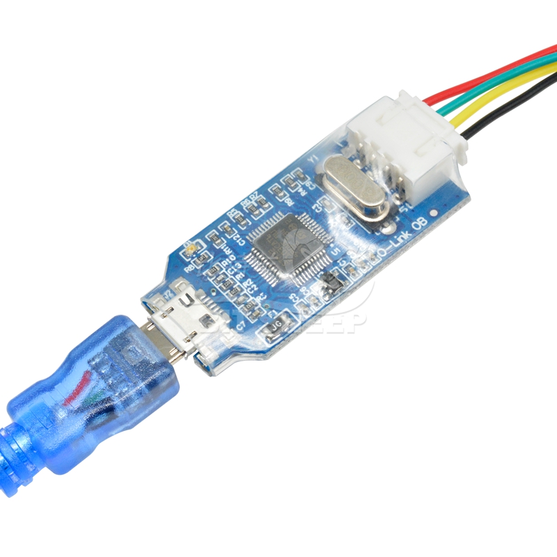 兼容J-Link OB ARM仿真调试器SWD编程器STM32下载器Jlin.k代 v8