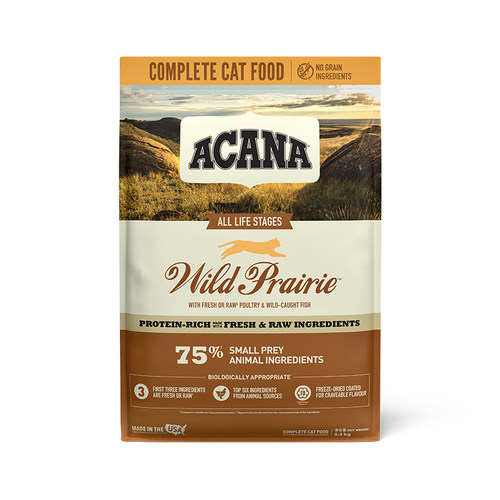 【自营】ACANA/爱肯拿美国进口农场盛宴鸡肉鲜肉全阶段猫粮5.4kg