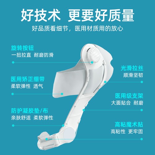 脚趾矫正器拇指外翻女士大母矫形器男脚骨突出纠正儿童大脚趾神器