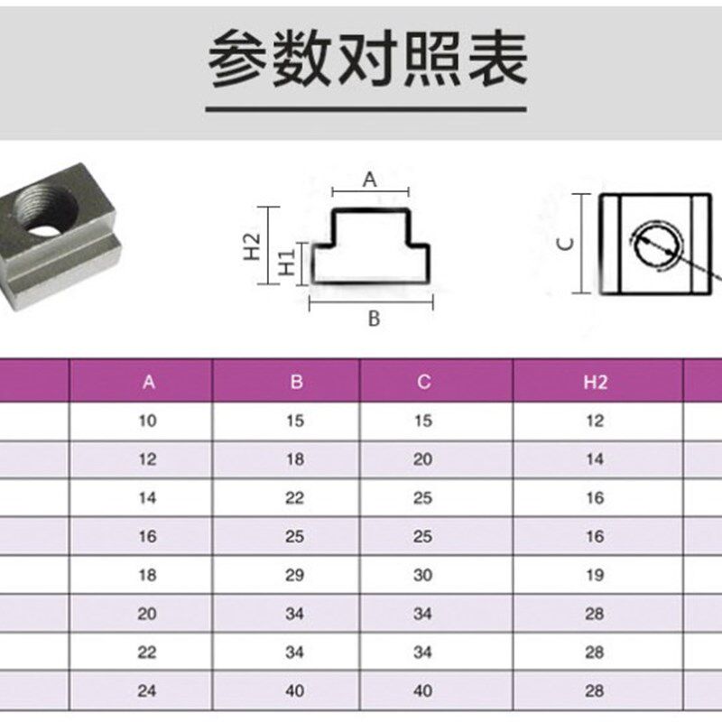 加硬M10 M12 M14 M16 M18 M20组合压板 铣床 机床 模具压板压块