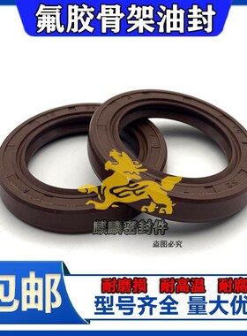 26*48*7耐高温油封 26X48X10 26*48*7 26-48-10氟胶油封 密封圈