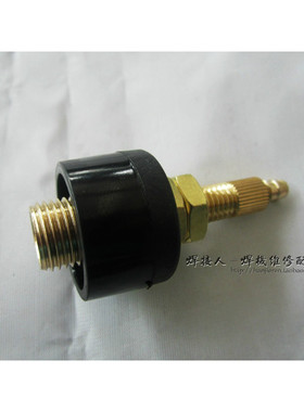 小 气电接头 逆变氩弧焊 等离t子 黑色焊枪 接头 M16*1.5*75 卡扣