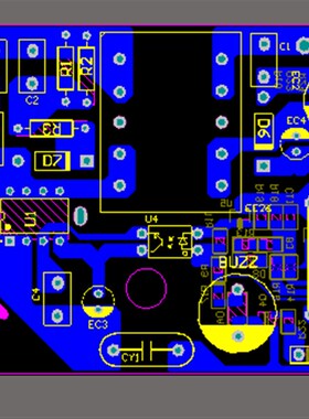 开关电源PCB设计代画布线Layout抄板原理图绘图电路打样电源设计