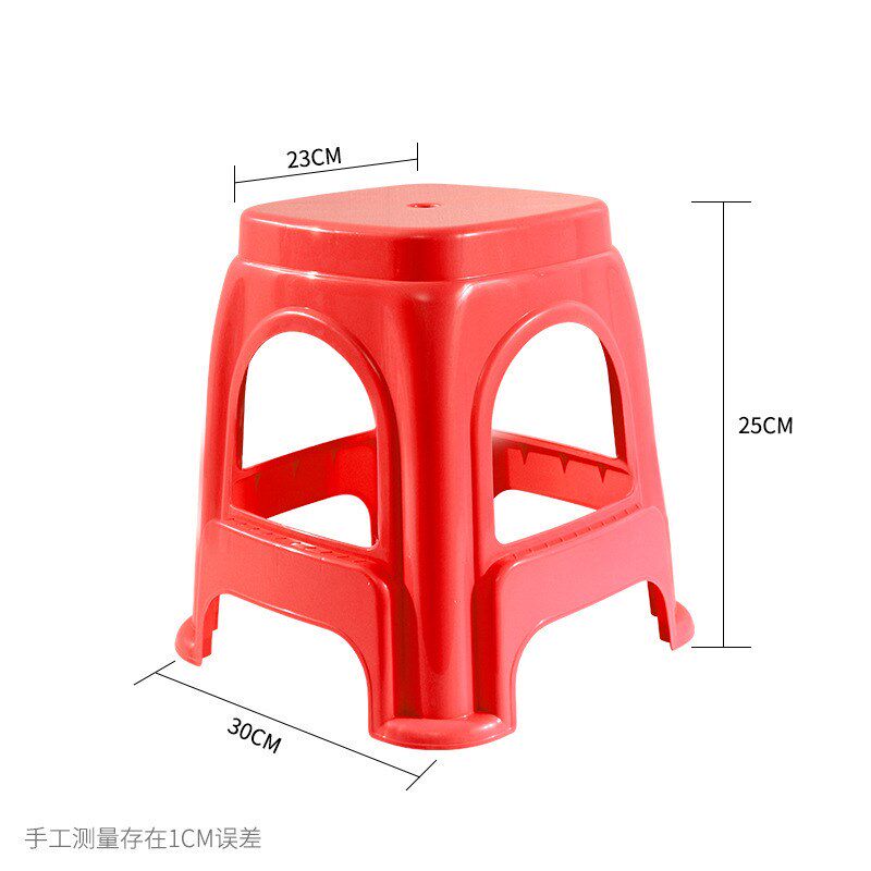 速发款家凳熟胶大圆商用加高加厚加厚饭店高脚用特厚用塑料凳子号