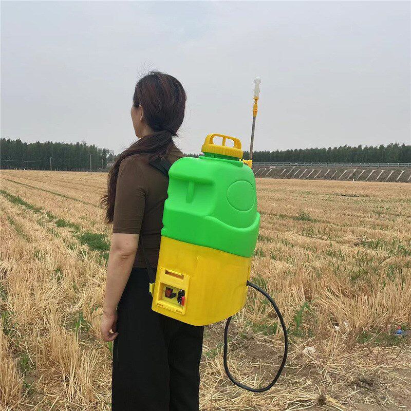速发全新手持大甩盘电动撒肥器动麦水稻田播电器颗粒肥喷洒种小打