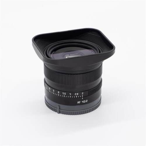 现货方形遮光罩 适用於铭m匠AF 40mm F2 40F2 TTArtisan 镜头遮光