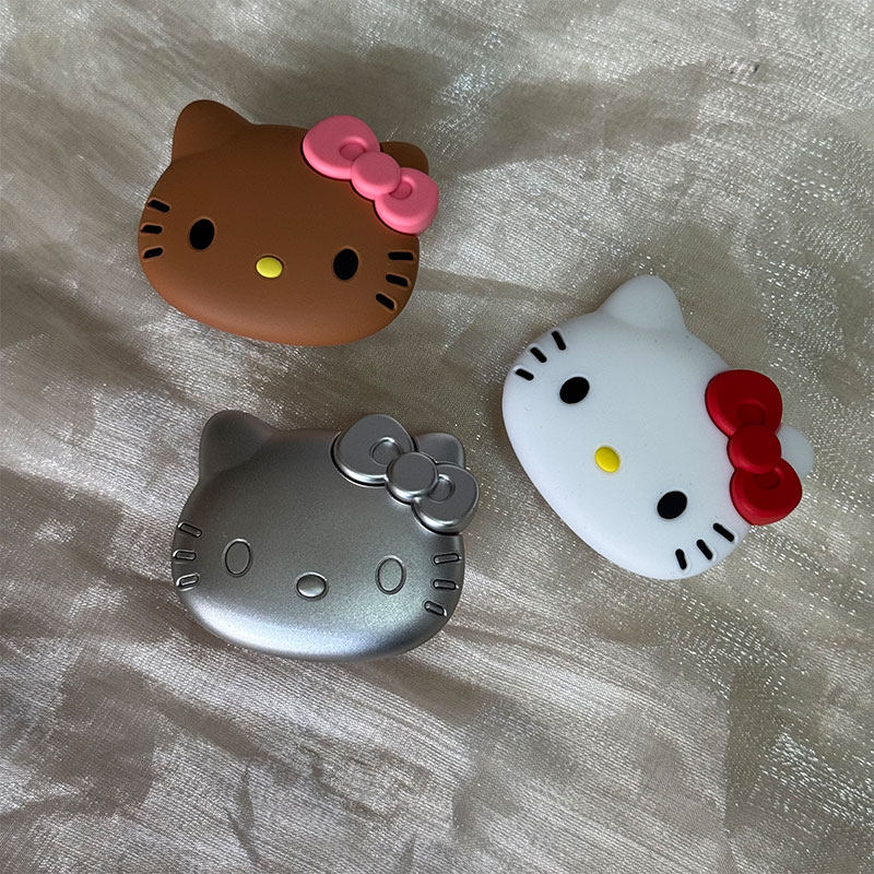 Hellokitty凯蒂猫磁吸支架气囊帽拆卸替换便携通用硅胶电镀泡泡骚